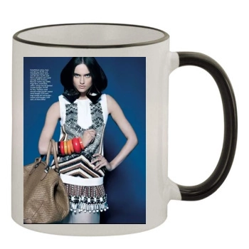 Zuzana Gregorova 11oz Colored Rim & Handle Mug