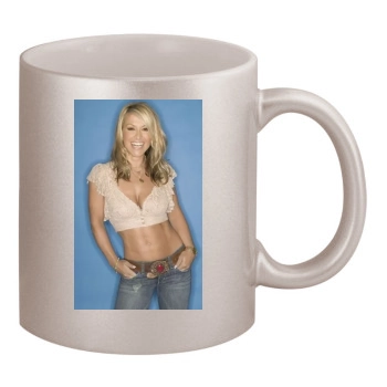 Anastacia 11oz Metallic Silver Mug