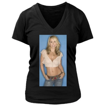 Anastacia Women's Deep V-Neck TShirt