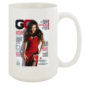 Angelina Jolie 15oz White Mug