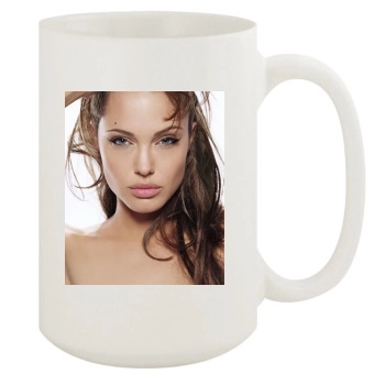 Angelina Jolie 15oz White Mug