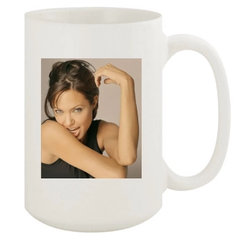 Angelina Jolie 15oz White Mug