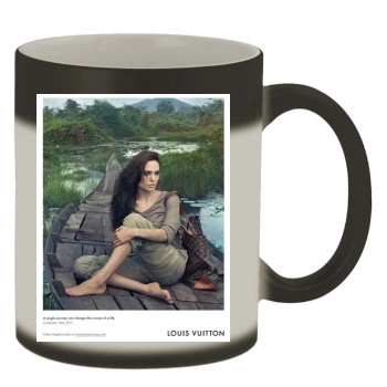 Angelina Jolie Color Changing Mug