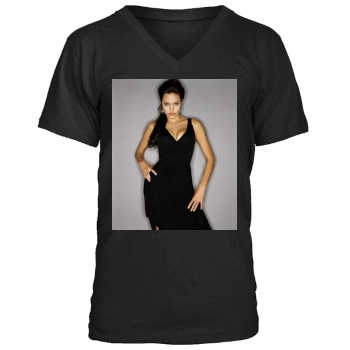 Angelina Jolie Men's V-Neck T-Shirt