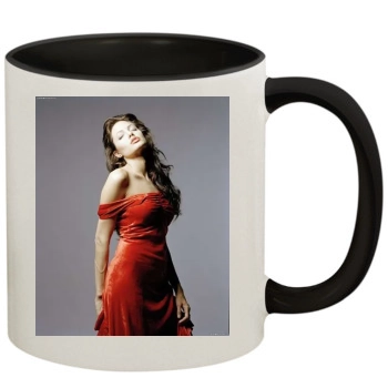 Angelina Jolie 11oz Colored Inner & Handle Mug