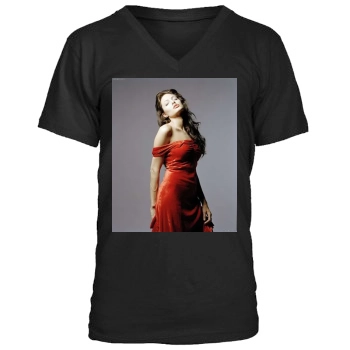 Angelina Jolie Men's V-Neck T-Shirt