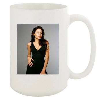 Angelina Jolie 15oz White Mug