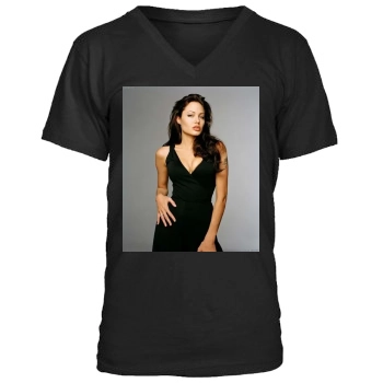 Angelina Jolie Men's V-Neck T-Shirt