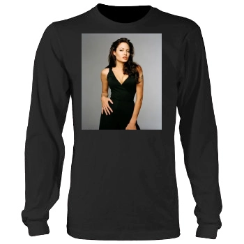 Angelina Jolie Men's Heavy Long Sleeve TShirt