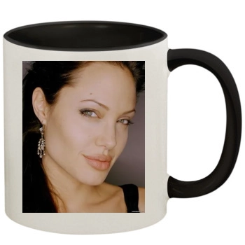 Angelina Jolie 11oz Colored Inner & Handle Mug