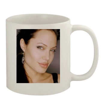 Angelina Jolie 11oz White Mug