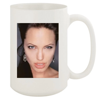 Angelina Jolie 15oz White Mug