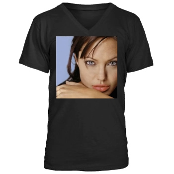 Angelina Jolie Men's V-Neck T-Shirt