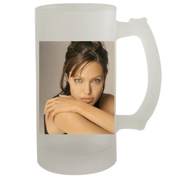 Angelina Jolie 16oz Frosted Beer Stein