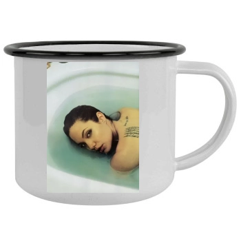 Angelina Jolie Camping Mug