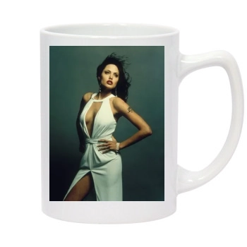 Angelina Jolie 14oz White Statesman Mug