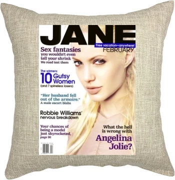 Angelina Jolie Pillow