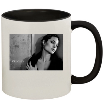 Angelina Jolie 11oz Colored Inner & Handle Mug