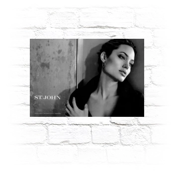 Angelina Jolie Metal Wall Art