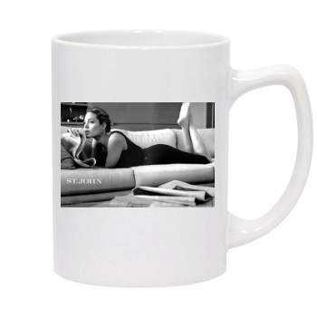 Angelina Jolie 14oz White Statesman Mug