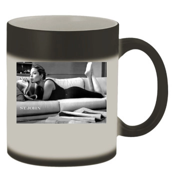 Angelina Jolie Color Changing Mug