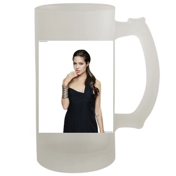 Angelina Jolie 16oz Frosted Beer Stein