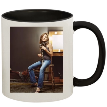 Angelina Jolie 11oz Colored Inner & Handle Mug