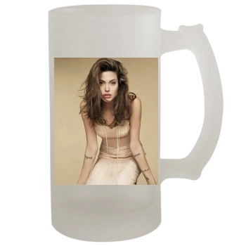 Angelina Jolie 16oz Frosted Beer Stein