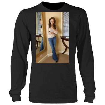 Angelina Jolie Men's Heavy Long Sleeve TShirt