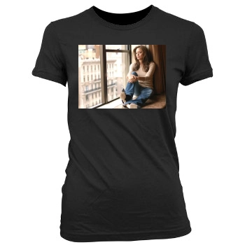 Angelina Jolie Women's Junior Cut Crewneck T-Shirt