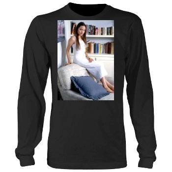 Angelina Jolie Men's Heavy Long Sleeve TShirt