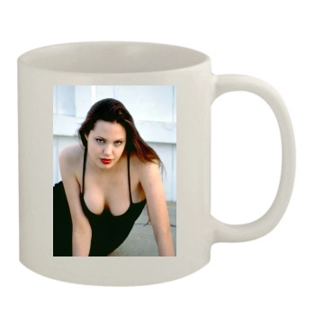 Angelina Jolie 11oz White Mug