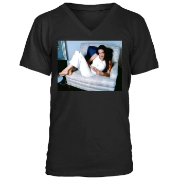 Angelina Jolie Men's V-Neck T-Shirt