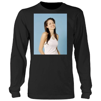 Angelina Jolie Men's Heavy Long Sleeve TShirt