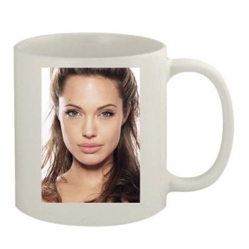 Angelina Jolie 11oz White Mug