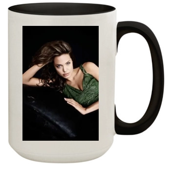 Angelina Jolie 15oz Colored Inner & Handle Mug