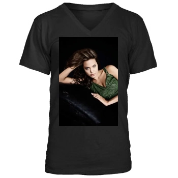 Angelina Jolie Men's V-Neck T-Shirt