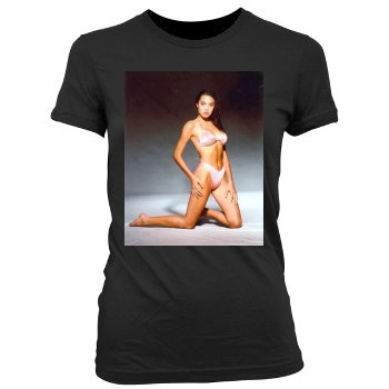 Angelina Jolie Women's Junior Cut Crewneck T-Shirt