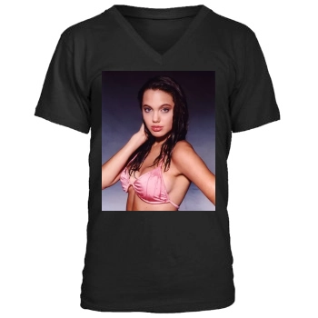 Angelina Jolie Men's V-Neck T-Shirt