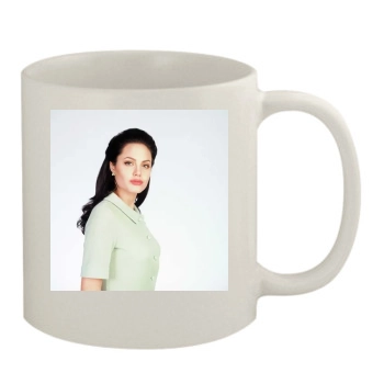 Angelina Jolie 11oz White Mug