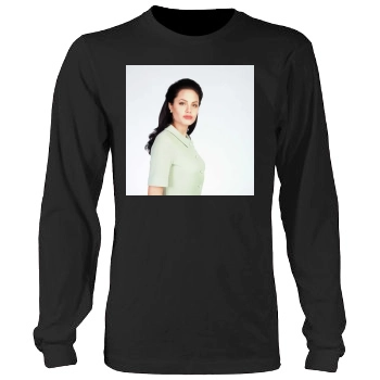 Angelina Jolie Men's Heavy Long Sleeve TShirt