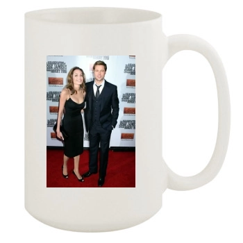 Angelina Jolie 15oz White Mug