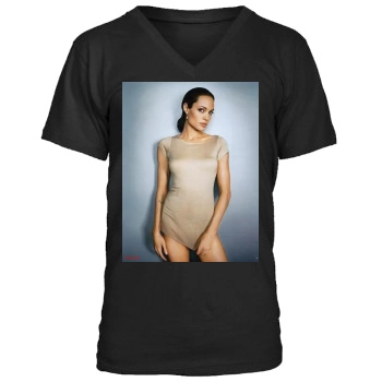 Angelina Jolie Men's V-Neck T-Shirt