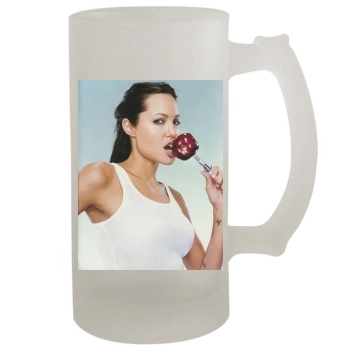 Angelina Jolie 16oz Frosted Beer Stein