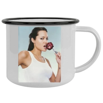 Angelina Jolie Camping Mug