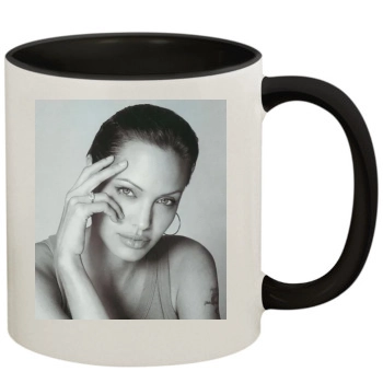 Angelina Jolie 11oz Colored Inner & Handle Mug