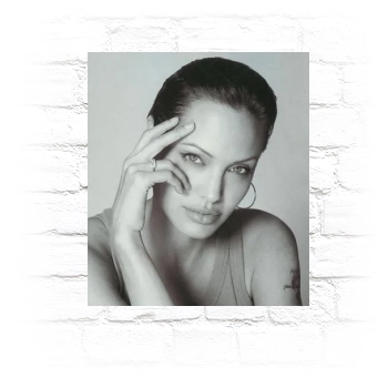 Angelina Jolie Metal Wall Art