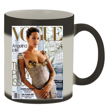 Angelina Jolie Color Changing Mug