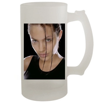 Angelina Jolie 16oz Frosted Beer Stein