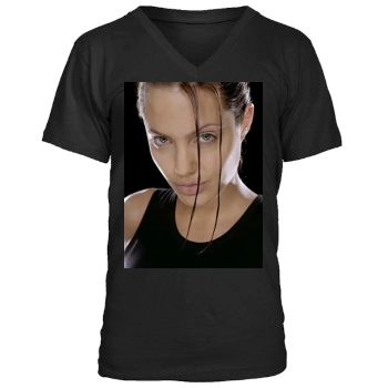 Angelina Jolie Men's V-Neck T-Shirt